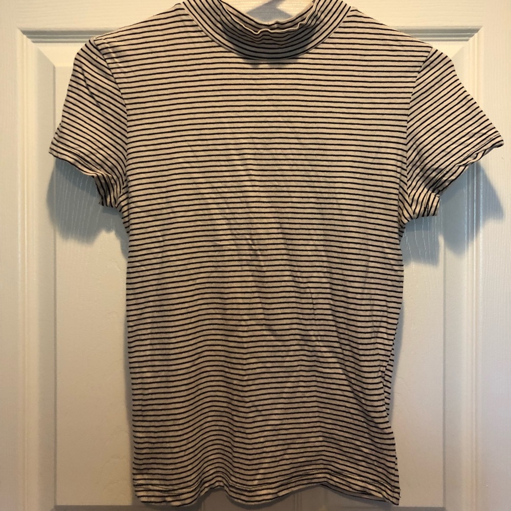 Mock neck top